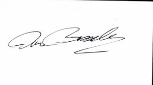 Don Bosseler Firmado Autografiado Corte 3.5 x 2 - Imagen 1 de 1