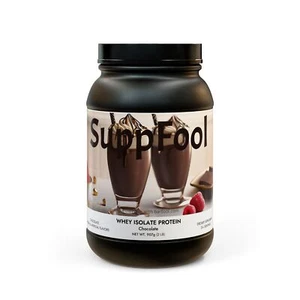 Whey Isolate Protein Supplement (907g, 2lb) ~ SuppFool ~ barfool - Picture 1 of 5