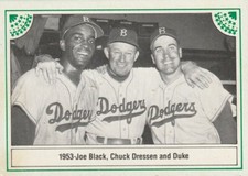 FREE SHIPPING-GOOD-1983 ASA Duke Snider Green  7