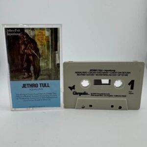 Jethro Tull (1973 Cassette) Aqualung Clear Tape Chrysalis TESTED WORKS - Picture 1 of 4