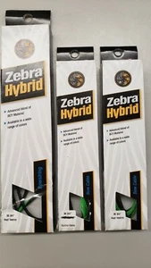 Hoyt Vectrix String and Cables set, Zebra Hybrid - Flo Green & Black with Black - Picture 1 of 2