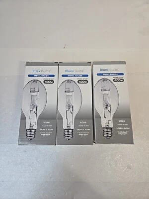 Bluex Bulbs 3 Pack MH400/U/MOG 400W Metal Halide Bulb Mogul Base (E39) - ED28  - Image 1 of 4