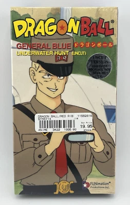 Dragon Ball - General Blue - Underwater Hunt Uncut VHS Sealed - Image 1 of 4