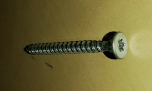 25 Reca Senkkopf-Schrauben 4,0mm/40mm/Vollgewinde/ Verzinkt - Bild 1 von 1