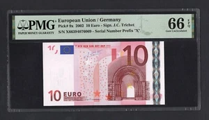 European Union / Germany 10 Euro 2002 P9x Uncirculated Grade 66 - Picture 1 of 2