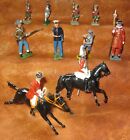 VINTAGE LOT of 9 'BRITIANS' HP TOY LEAD SOLDIERS Made in ENGLAND 1930's-'60's 