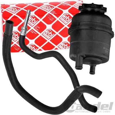 FEBI 2 TUBO IDRAULICO + SERBATOIO DI COMPENSAZIONE STERZO adatto per BMW Serie 5 E39 E38 - Immagine 1 di 4