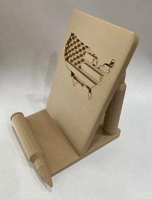 USA phone holder/stand flag & bullet design - Image 1 of 4