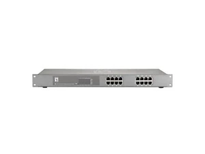 LevelOne FEP-1612W120 - Switch - 16 x 10/100 (PoE+) - Bild 1 von 4