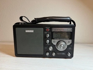 Grundig Eton S350DL Deluxe AM/FM/SW Radio - Black - Tested and Working - Picture 1 of 12