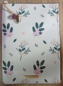 Archer And Olive B5 Spring Floral Notebook Journal Cover Vegan Leather Flowers - Picture 1 of 7