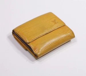 Louis Vuitton Yellow Epi Leather Wallet Vintage - Picture 1 of 9