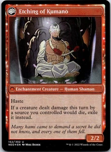 Kumano Faces Kakkazan U Kamigawa: Neon Dynasty 152 MP - Picture 1 of 2