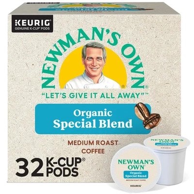 Newman's Own Organics Newman's Special Blend, Keurig Single-Serve K-Cup Pods, Me Foto 1 de 4