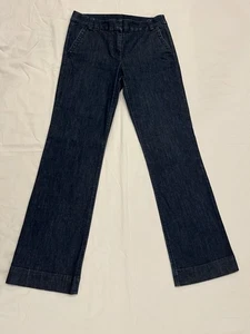Pantalones de mezclilla J Crew para mujer talla 4 calce urbano pierna ancha bolsillos - Imagen 1 de 10