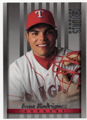 Studio #108 1997 Iván Rodríguez Texas Rangers Foto 1 de 2