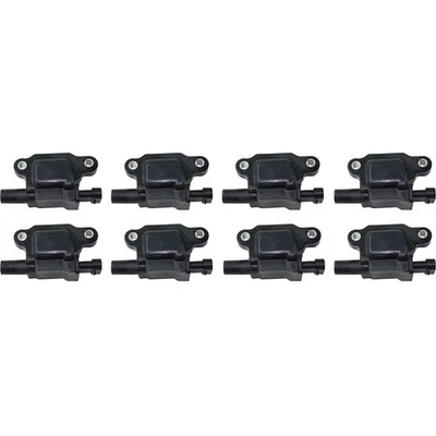 Ignition Coil Set For 2007-2013 GMC Sierra 1500 2005-2009 Envoy 8Pcs Square Coil - Image 1 of 4