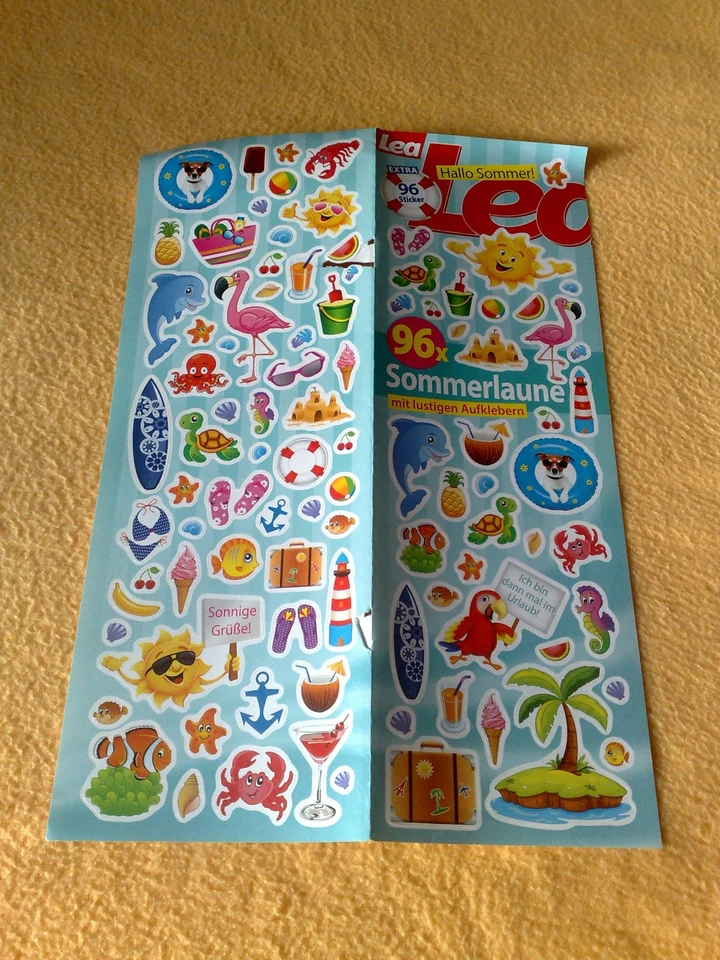Sticker Lea 96 Sommerlaune Aufkleber - Bild 1 von 1