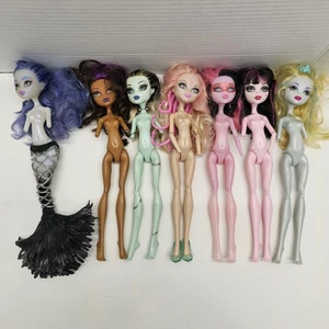 Lot of 7 Monster High Dolls Mattel DAMAGED INCOMPLETE - READ DESCRIPTION  - Bild 1 von 18