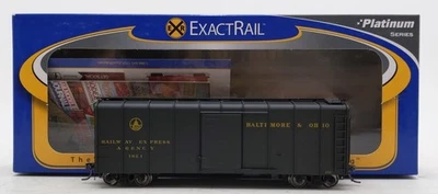 ExactRail EPS-90055-3 HO Baltimore & Ohio M-53 Wagontop Box Car #1921 LN/Box - Image 1 of 4