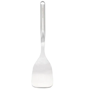 KitchenAid Stainless Steel Solid Turner Kitchen Cooking Utensil 35cm Silver - Picture 1 of 5