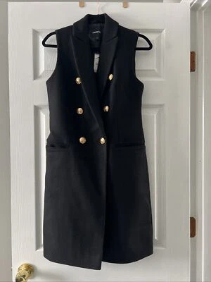 Chaleco Express XS Mezcla Lana Doble Pecho Foto 1 de 4