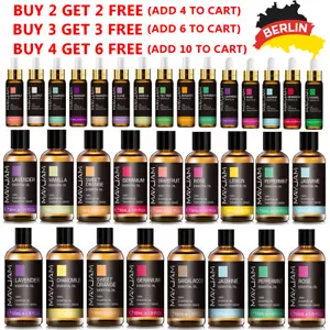 MAYJAM 10/30/100ml Reine Ätherisches Öl Natur Duftöl für Diffusor Luftbefeuchter - Bild 1 von 121