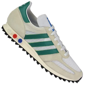 Adidas Originals LA Trainer Zapatillas de Correr Ocio Zapatos Blanco Verde 36 - Imagen 1 de 2