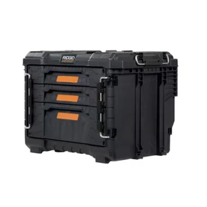 2.0XL Dust and Water Resistant Durable Storage Tool Box with 3-Drawers Organizer - Picture 1 of 13