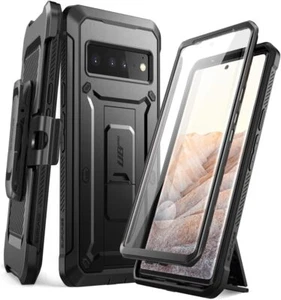 SUPCASE for 2021 Google Pixel 6, Built-in Kickstand Case Rugged Holster Cover US - Picture 1 of 16