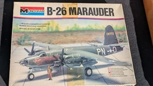 Kit Modelo Monograma 5501 Escala 1:48 B-26 Merodeador Caja Abierta Completo - Imagen 1 de 6