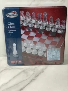 Pavilion Glass Chess Brand New with Seal - Picture 1 of 4