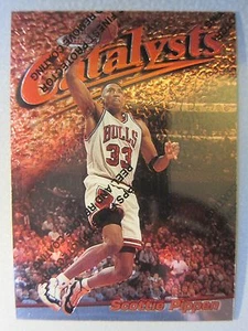 *Rare* 1997-98 Finest #1 Scottie Pippen Bronze - Picture 1 of 2