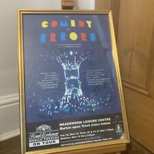 Royal Exchange The Comedy Of Errors Play Theatre Signed Poster