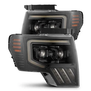Faros proyectores LED negros para Ford F150 AlphaRex MKII serie Luxx 09-14 - Imagen 1 de 8