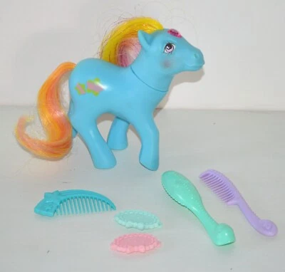 Mon Petit Poney MLP Little pony HASBRO G1 STAR GLEAMER BRUSH N'GROW Vintage 84 - Photo 1/4