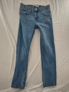 Levi’s 502 Regular Taper Size 14 Reg 27x29 Boys Jeans Medium Wash. Red Tab. - Picture 1 of 6