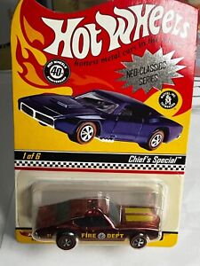 2007 Hot Wheels RLC Neo-Classics Series 7 Chief’s Special Red LINE TIRES