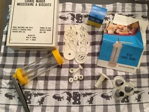 Vintage Regal Cookie Press Original Box Instructions  - Picture 1 of 5