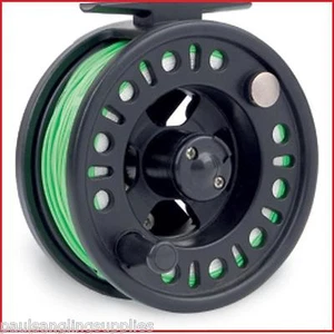 Shakespeare  Fly Fishing Reel With Line Backing + Leader fitted  Orange 6 WF - Picture 1 of 1