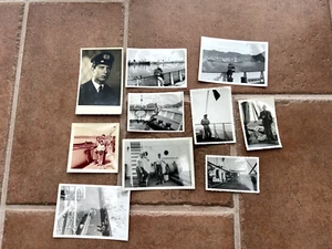 B Lot 10 Old Photographs From The 50s/60s Marine Ship P Old Photographs - Picture 1 of 2