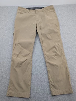 Pantalones Eddie Bauer Tech para Hombres 36x29 Senderismo Gris Oscuro Elastizados Nylon Informal Carga Foto 1 de 4