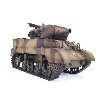 U.S.A WWII M8 Howitzer Motor Carriage 15CH RC Tank With Open Turret&Lights&Smoke - Image 1 of 4