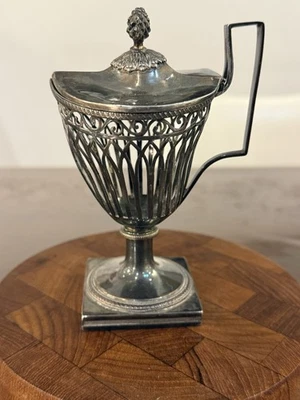 "Moutardier, argent massif , 1er coq, Paris" - Photo 1/4