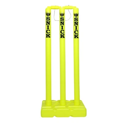 Пластиковые пни для крикета резиновое основание набор 3 пня + 2 поручня + 1 подставка - Изображение 1 из 4