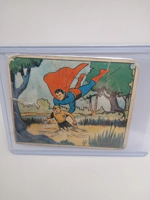 Superman 1940 Trading Card #71 Trapped In QUICKSAND  - Image 1 of 2