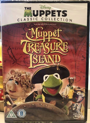 Muppets Treasure Island Disney Kids Children’s Family Adventure Comedy DVD New - Image 1 of 2