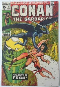 Conan Marvel Comics #9 Sep 1971 Barry Smith Art - Picture 1 of 3