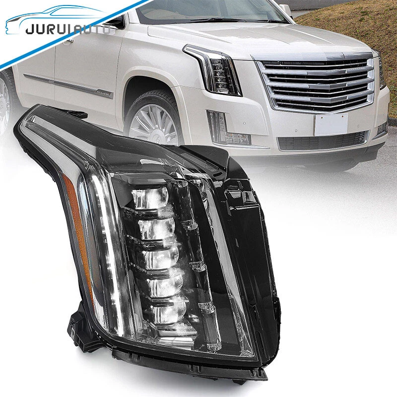 Passenger Headlight For 2015-2020 Cadillac Escalade Full LED Headlamp Right RH Foto 1 de 4