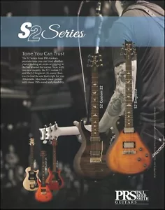 PRS S2 Singlecut Custom 22 24 Starla Mira guitar series 2014 advertisement ad - Picture 1 of 3